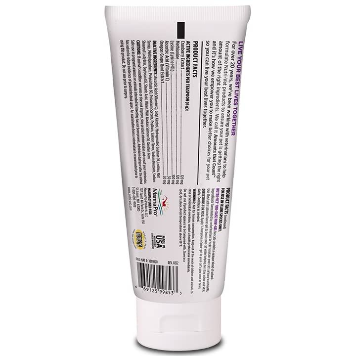 Vitamine C et probiotiques dans Uri-Ease, support digestif et immunitaire.