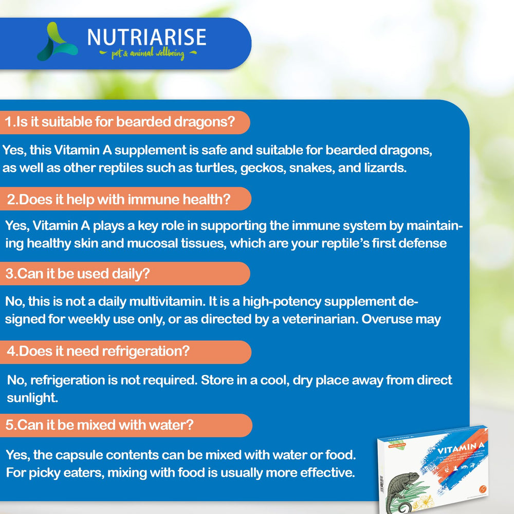 NUTRIARISE Vitamine A – qualité premium et garantie satisfaction.
