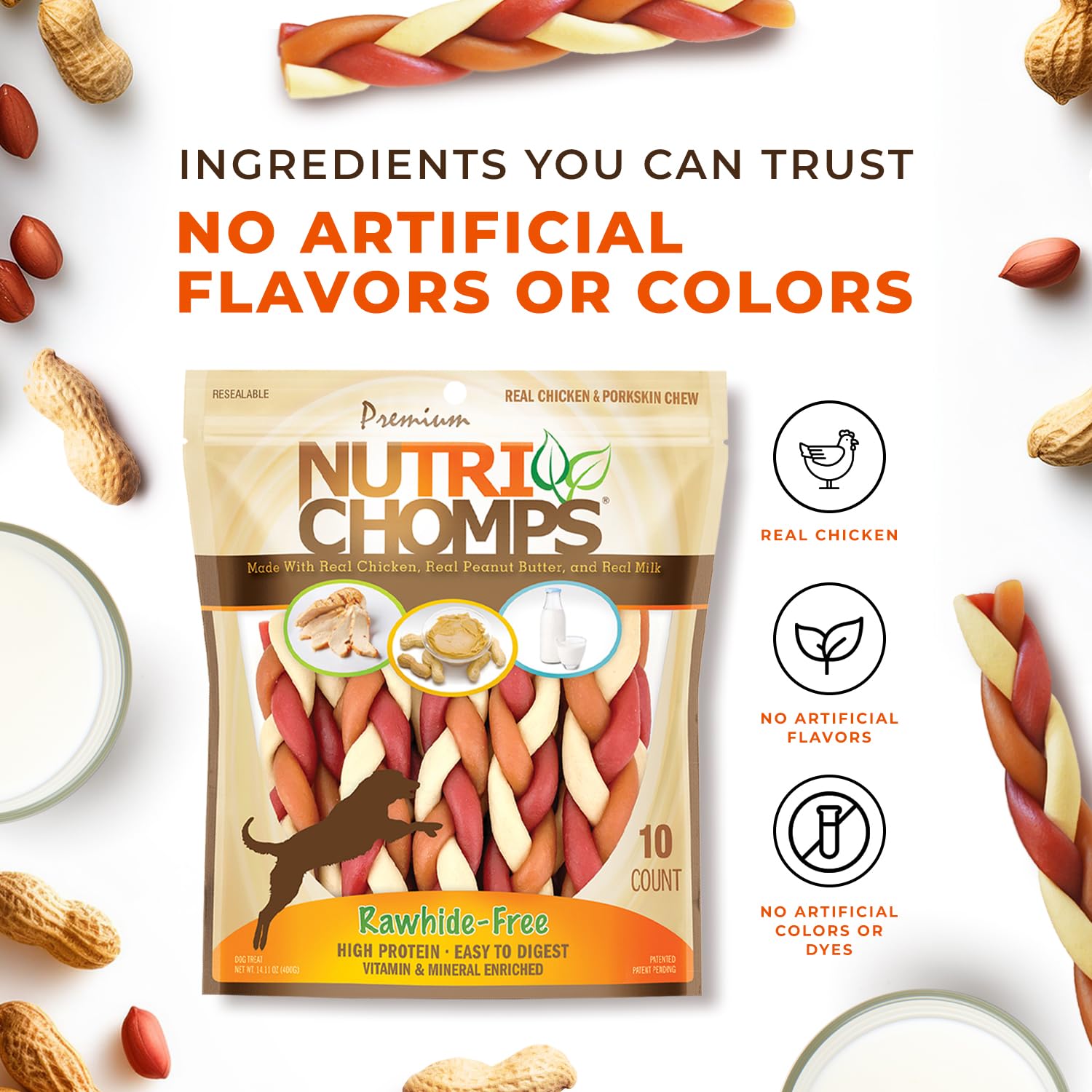 NutriChomps dentaire: mastication lente et bénéfice éventuel pour l’hygiène.