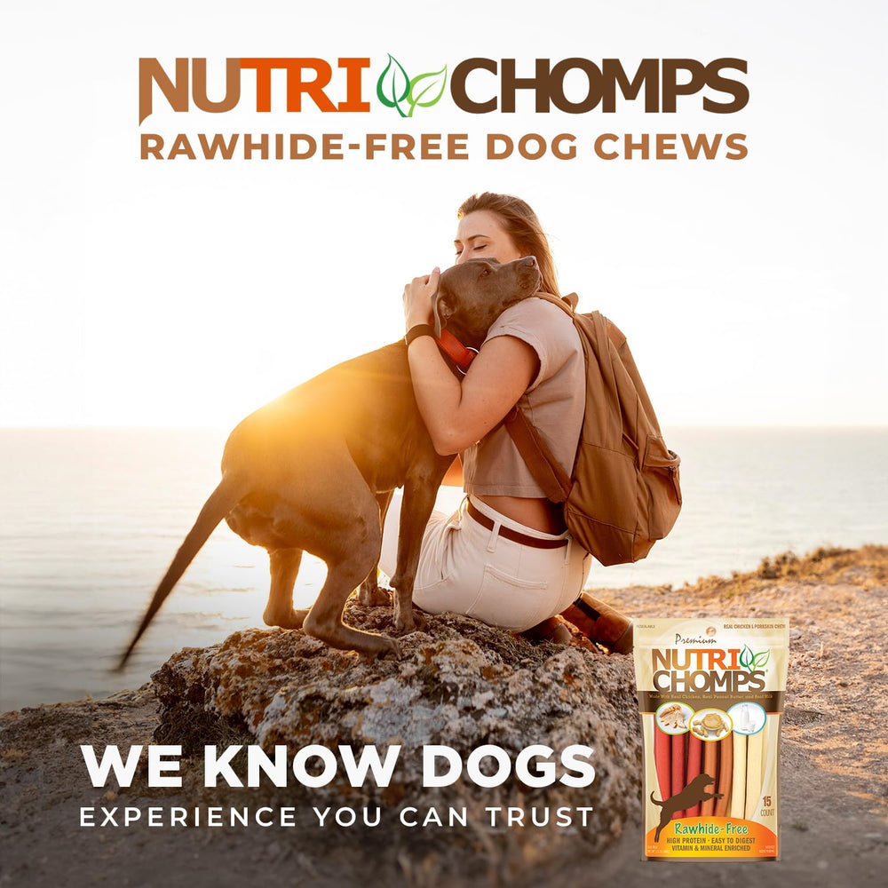 NutriChomps goût poulet-beurre-lait, favorise l'appétit chez les gourmets