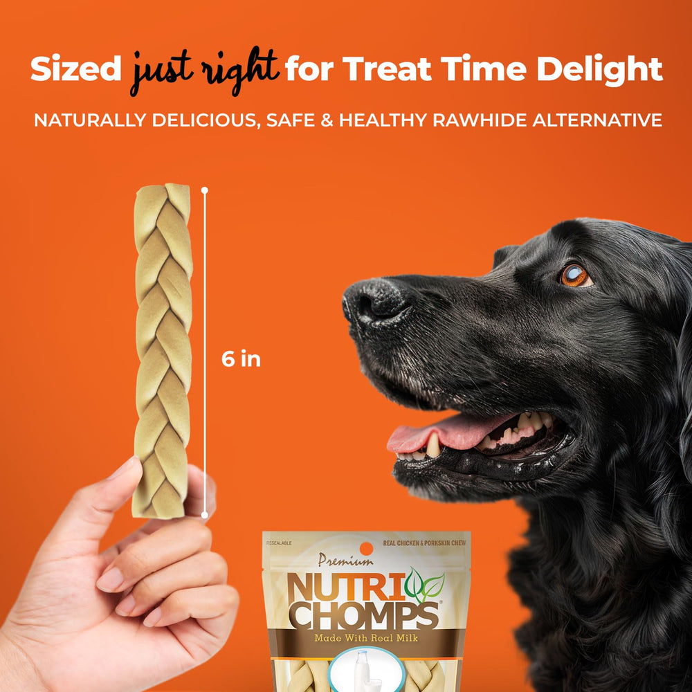 NutriChomps texture équilibrée: facile à mâcher pour chiens sensibles.