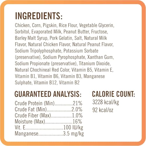 NutriChomps usage quotidien, récompense saine pour chien.