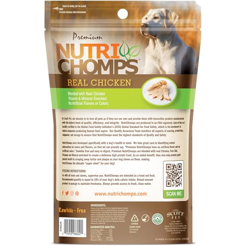 NutriChomps Usine certifiée GFSI, produit sûr et qualité constante.