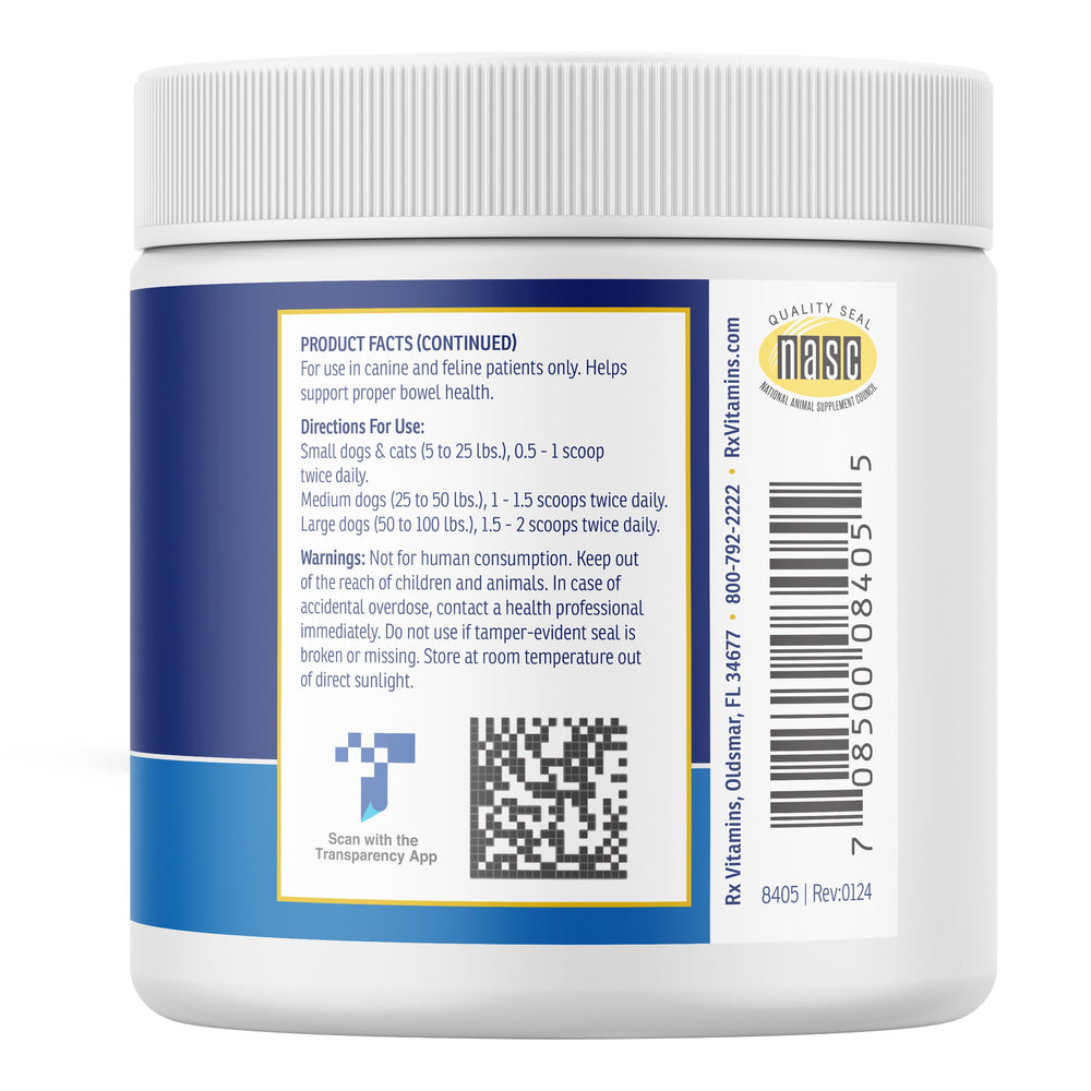 NutriGest – poudre probiotique pour usage quotidien des animaux.