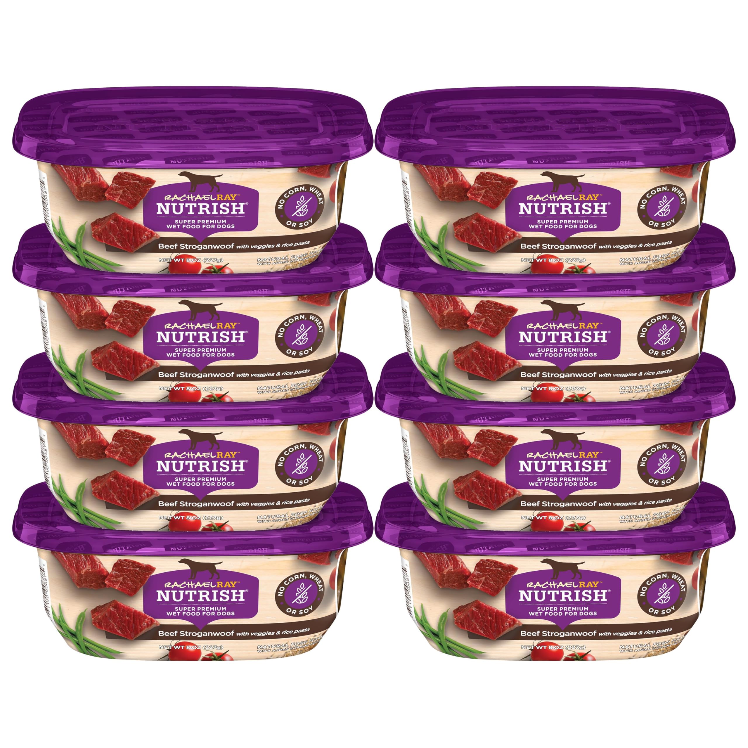 Nutrish Stroganwoof boeuf en pot: repas humide pratique et appétissant