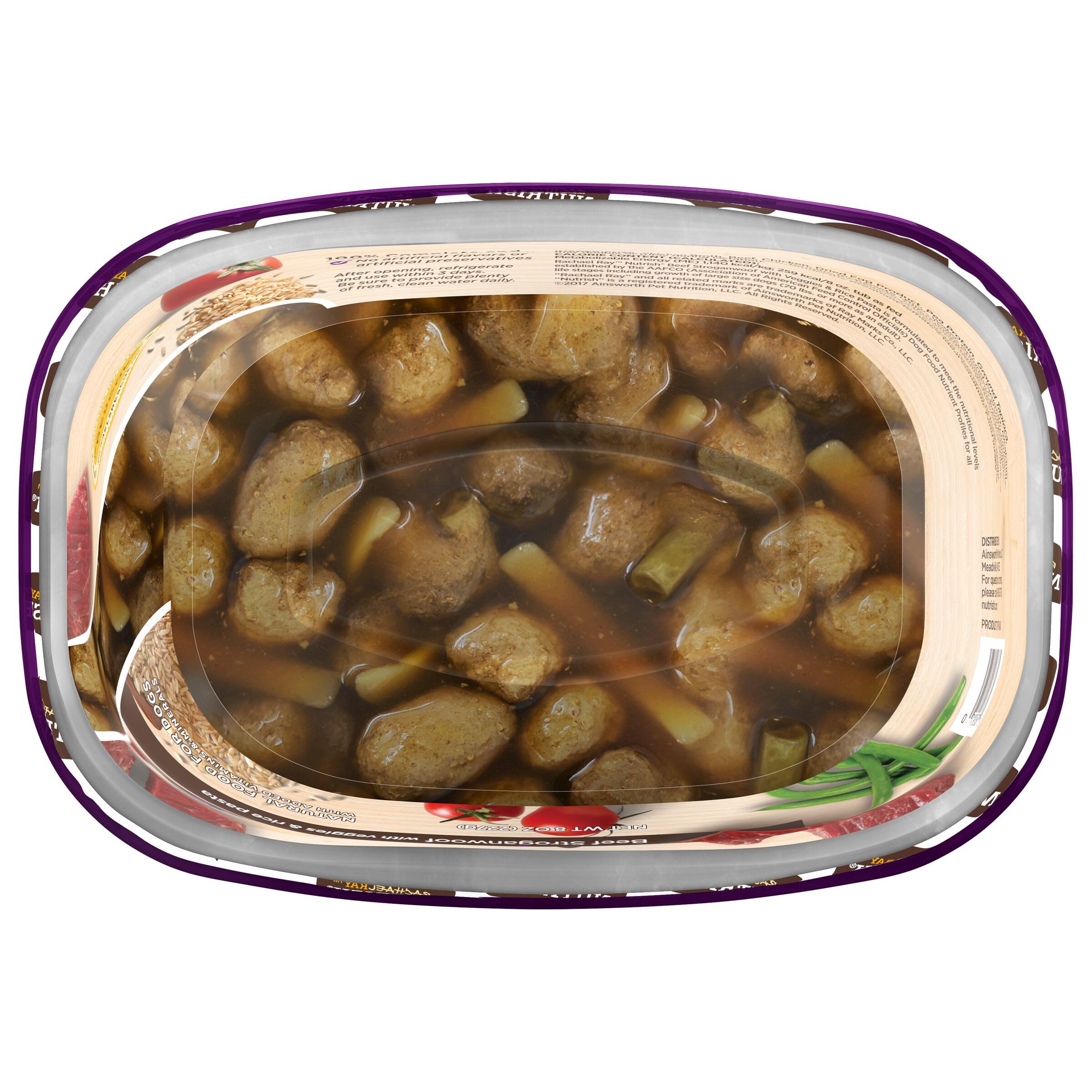 Nutrish Stroganwoof boeuf en pot: sauce riche qui ravit le palais