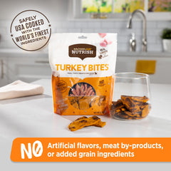 Nutrish Dinde comme premier ingrédient pour un goût naturel.
