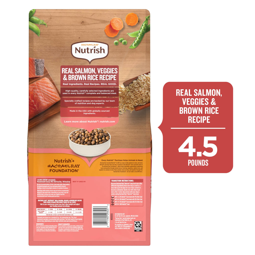 Formule vétérinaire révisée Nutrish pour chiens, nutrition fiable.