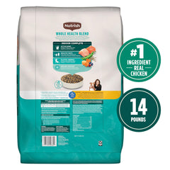 Nutrish Indoor protéines haute qualité poulet-saumon, soutien muscles et satiété
