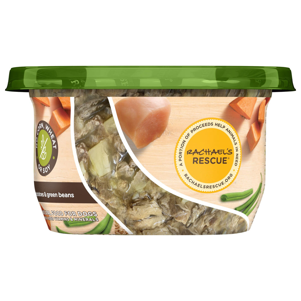 Nutrish légumes patates douces haricots pour chien: fibres naturelles et couleur.