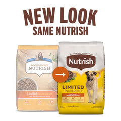 Nutrish liste ingrédients 8 sources macro, base nutrition simple pour chien.
