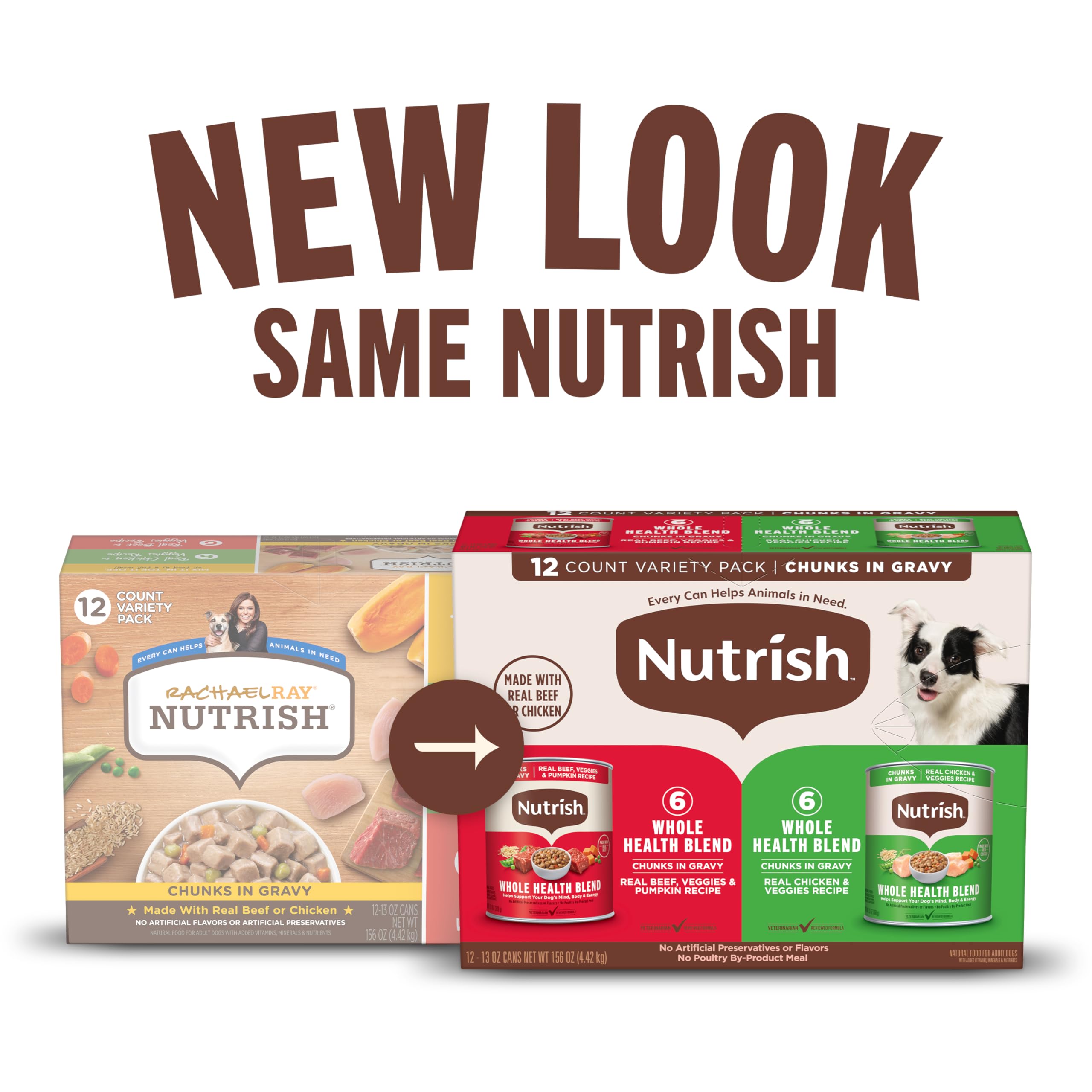 Nutrish Morceaux dans Sauce Boeuf – repas humide savoureux