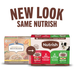 Nutrish Morceaux dans Sauce Boeuf – repas humide savoureux