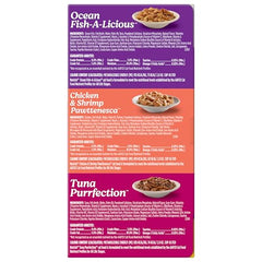 Nutrish Ocean Lovers: poulet-crevettes-chat, saveur invitante et protéines maigres.