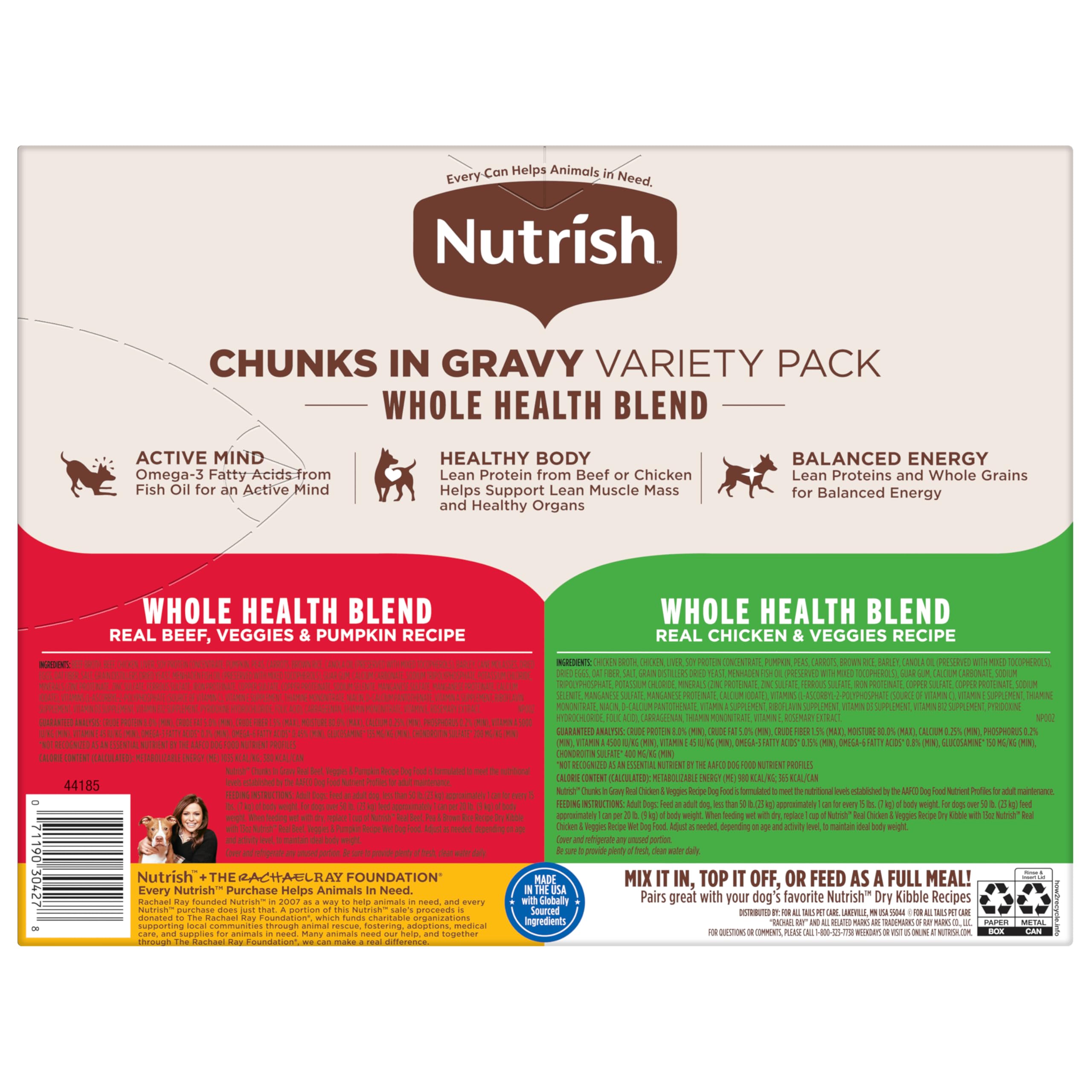Nutrish Omega-3 pour esprit actif – énergie et concentration