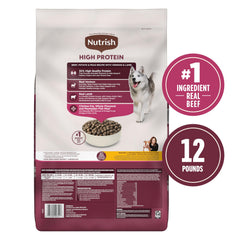 Nutrish Peak ingredients patates pois, ingrédients naturels et équilibrés.