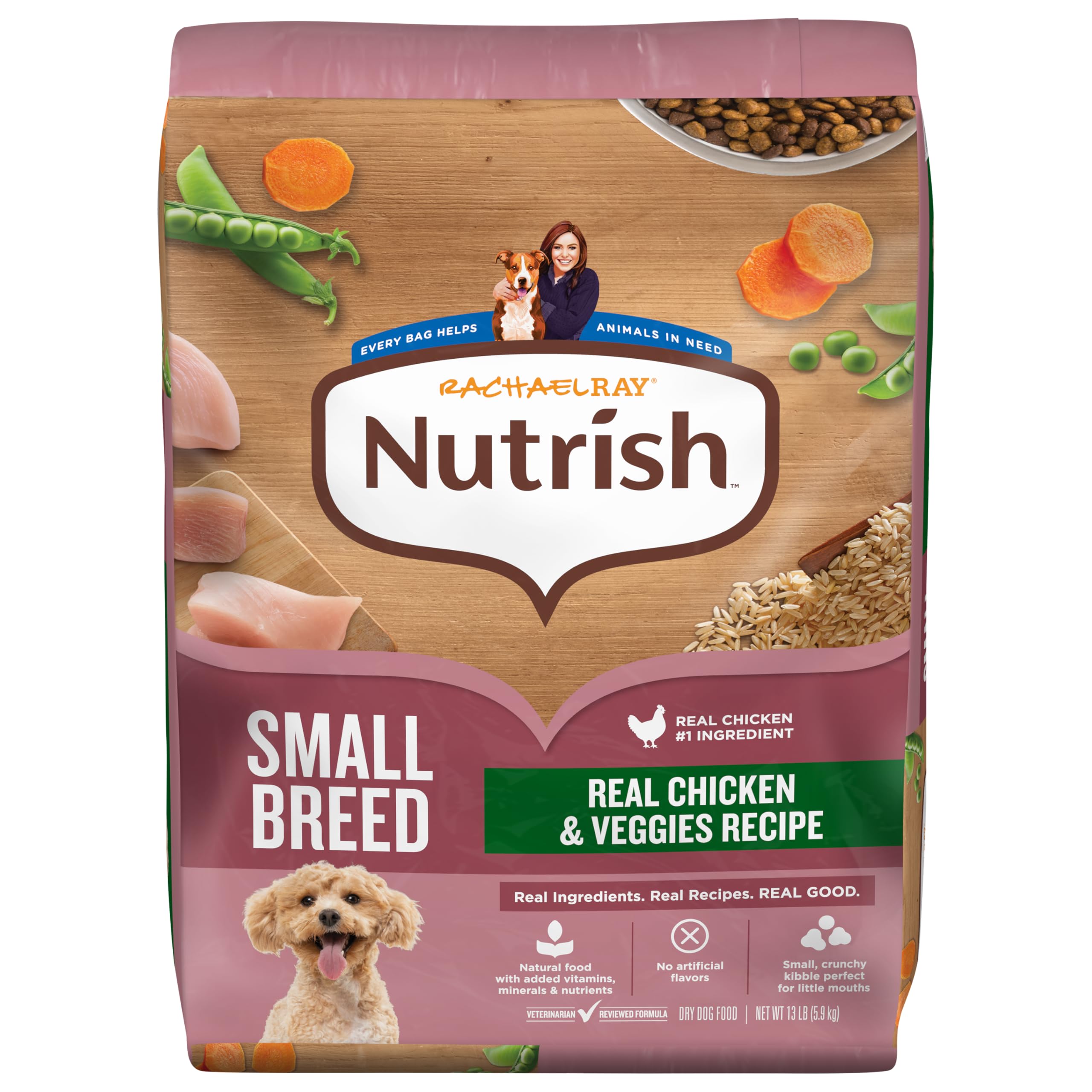 Nutrish poulet petit-chien bol, repas équilibré pour petit chien