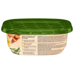 Nutrish poulet réel pour chien: protéines de qualité et texture appétissante.