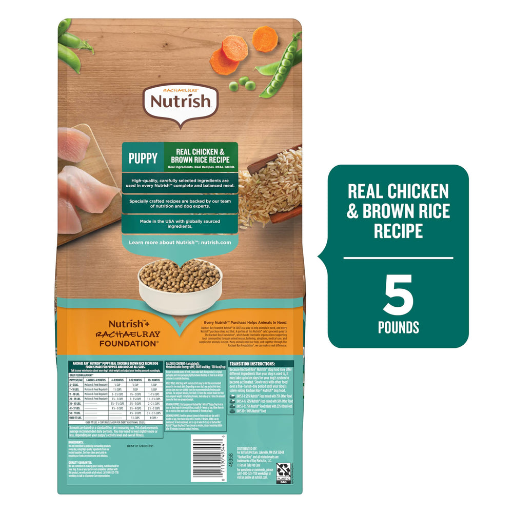 Nutrish Puppy, formule vétérinaire avec experts en nutrition.