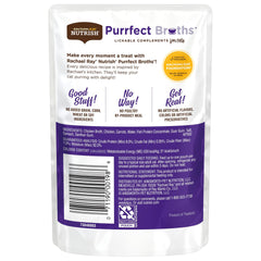 Nutrish Purrfect Broths – bouillon poulet réel, goût savoureux pour félins.