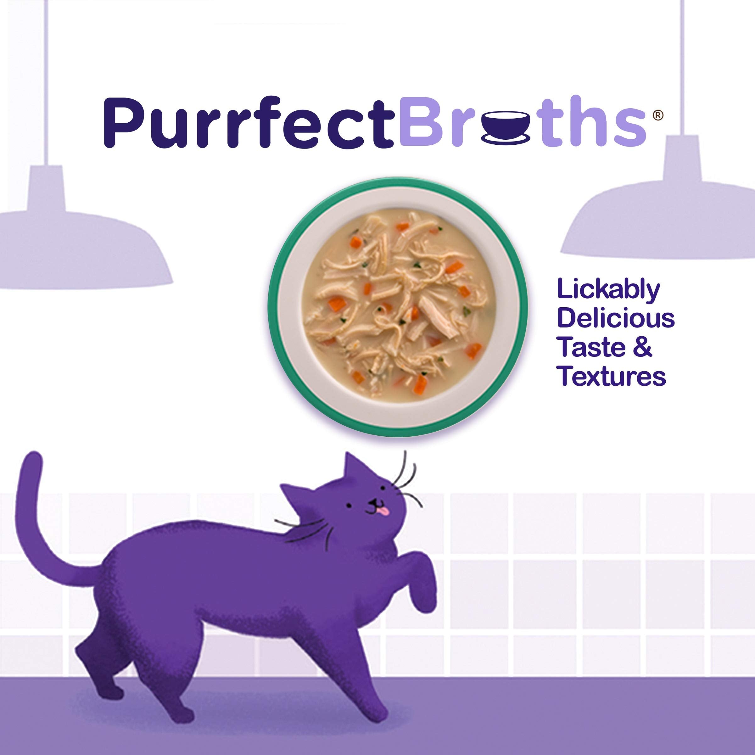 Nutrish Purrfect Broths hydratation légère et goût riche
