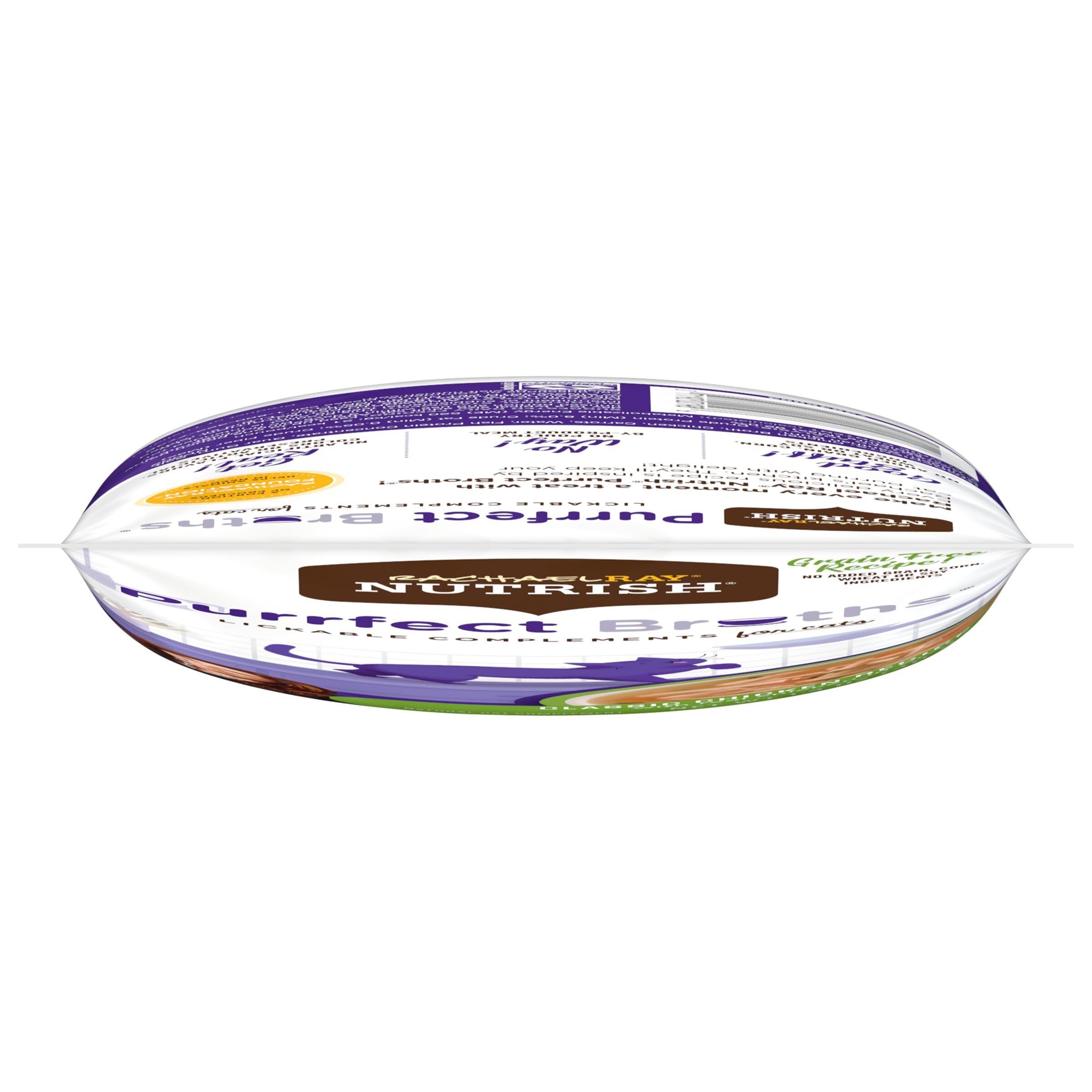 Nutrish Purrfect Broths – garniture sur croquettes pour repas plus appétissants.
