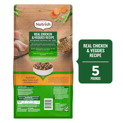 Nutrish Rachael Ray: sac d’aliment chien 5 lb, pratique et frais.