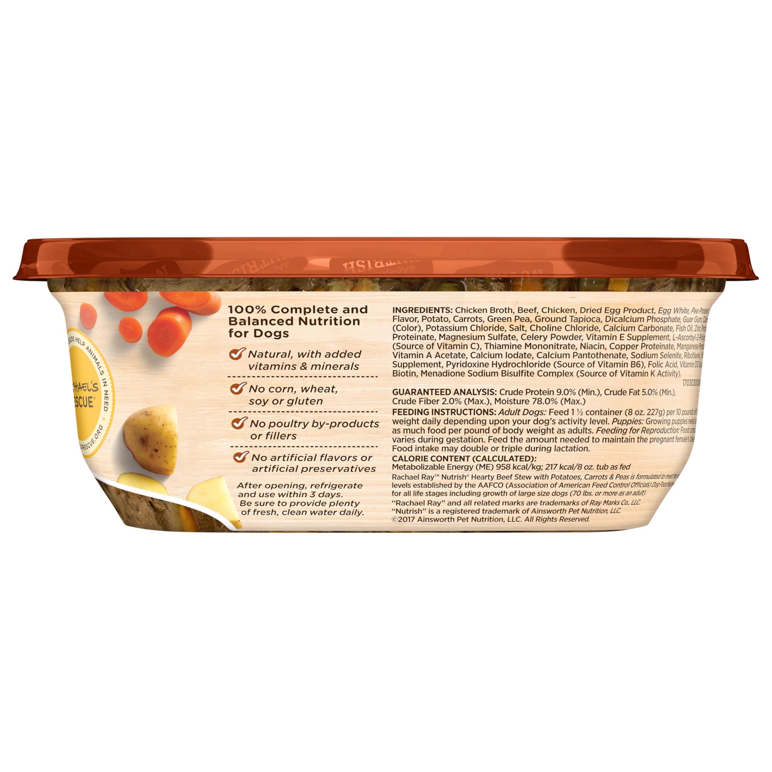 Nutrish Rachael Ray sauce maison: gravy onctueux prêt à servir pour chien