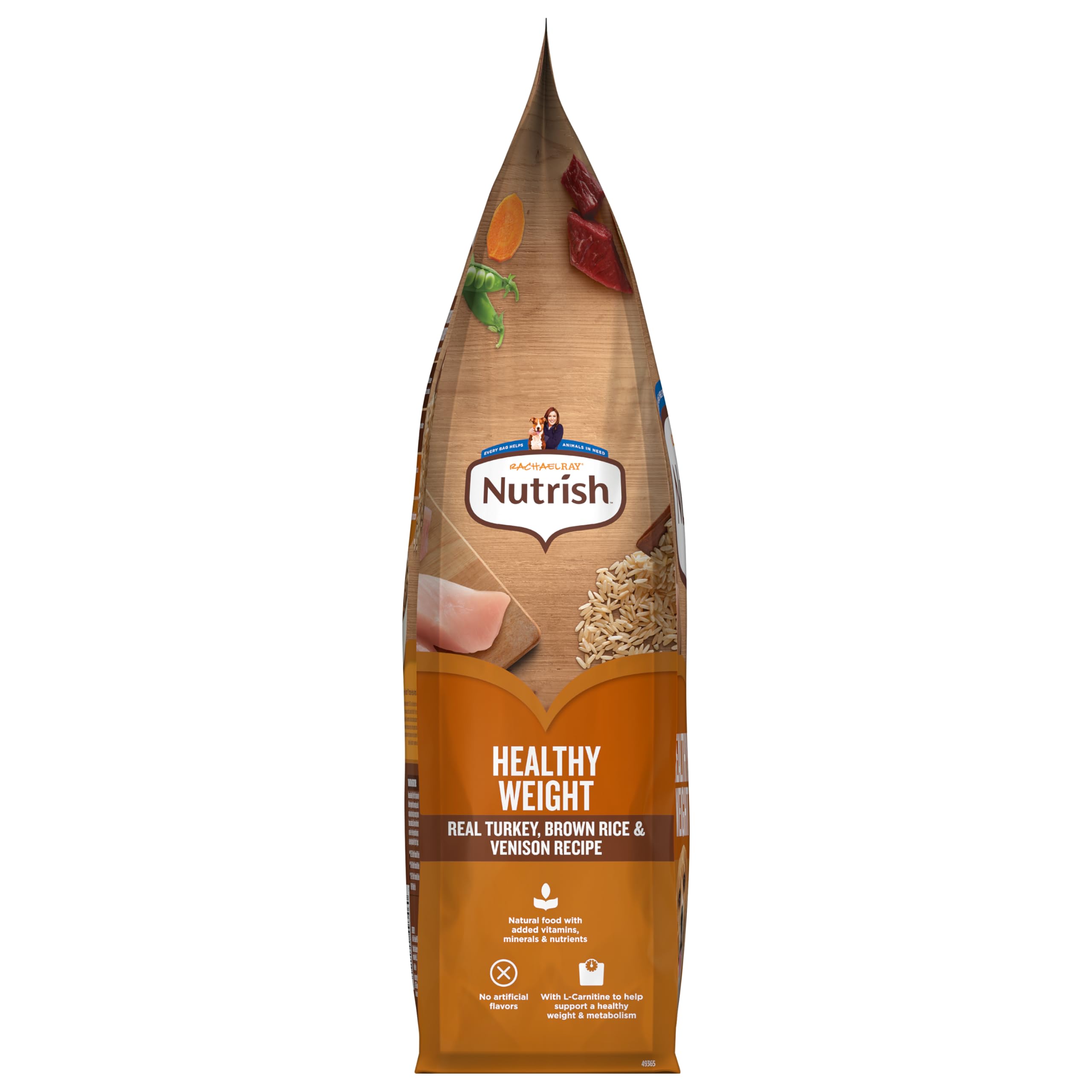 Nutrish Rachael Ray venaison ingrédient réel : saveur naturelle appréciée