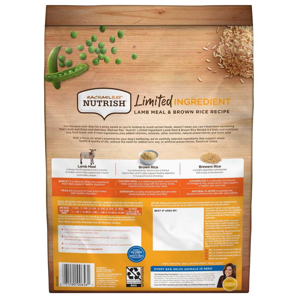 Nutrish sans maïs, blé ni soja, recette plus claire.