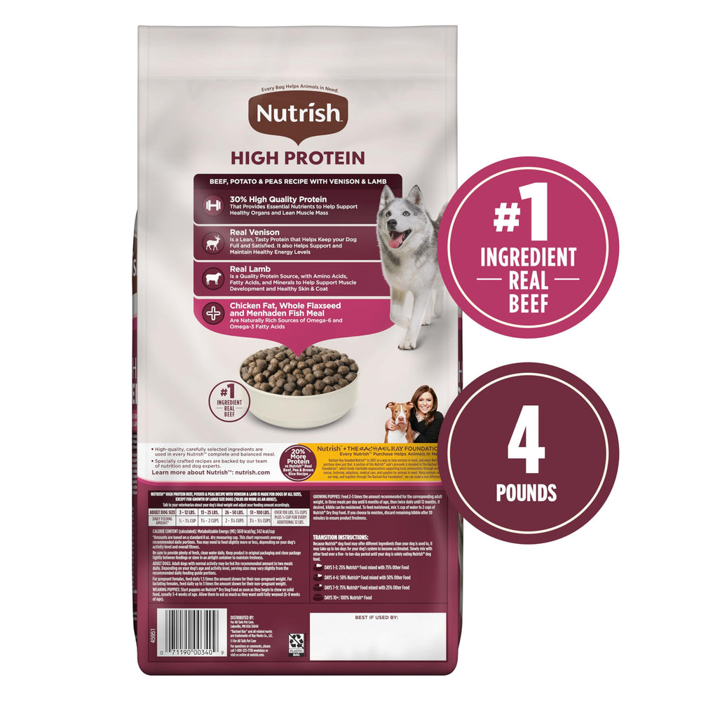 Nutrish sans sous-produits volaille et sans colorants artificiels.
