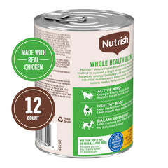 Nutrish - Sauce onctueuse au poulet et légumes, repas appétissant.