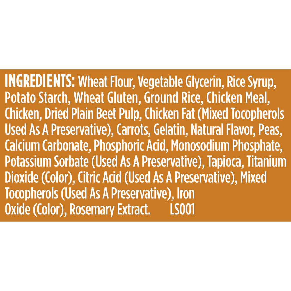 Nutrish Soup Bones conditionnement variable reflétant le packaging variable.