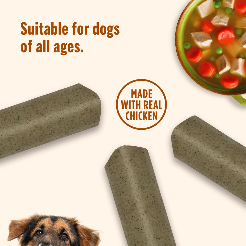 Nutrish Soup Bones sans additifs artificiels ni sous-produits.