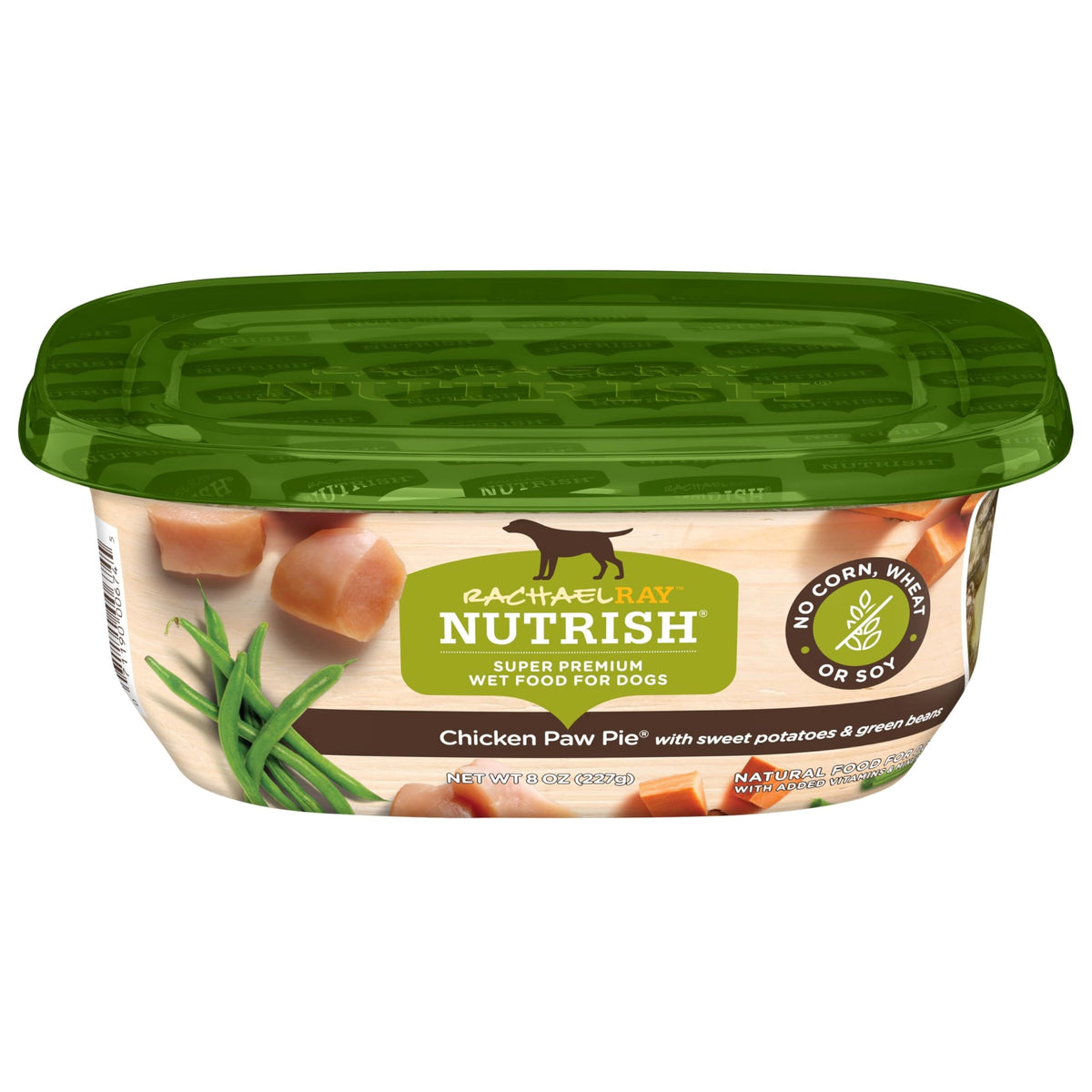 Nutrish Tourte poulet pour chien: morceaux réels et repas réconfortant.