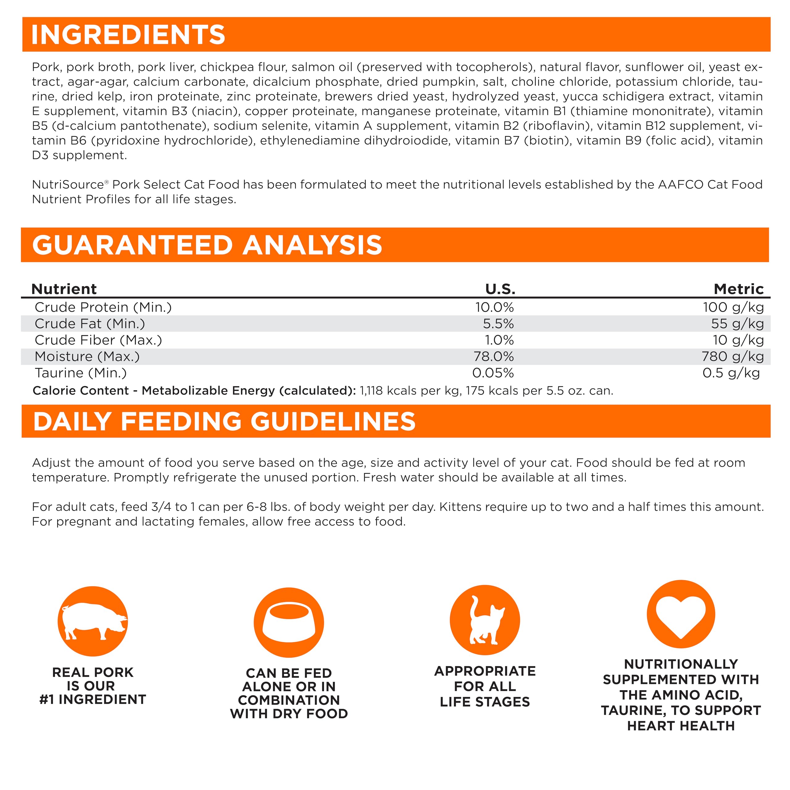 NutriSource Chat Conserve Servir En Assiette — portion adaptée pour alimentation quotidienne.