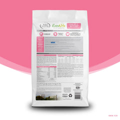 NutriSource Pure Vita croquettes petite taille saumon-pois, texture adaptée pour petites mâchoires