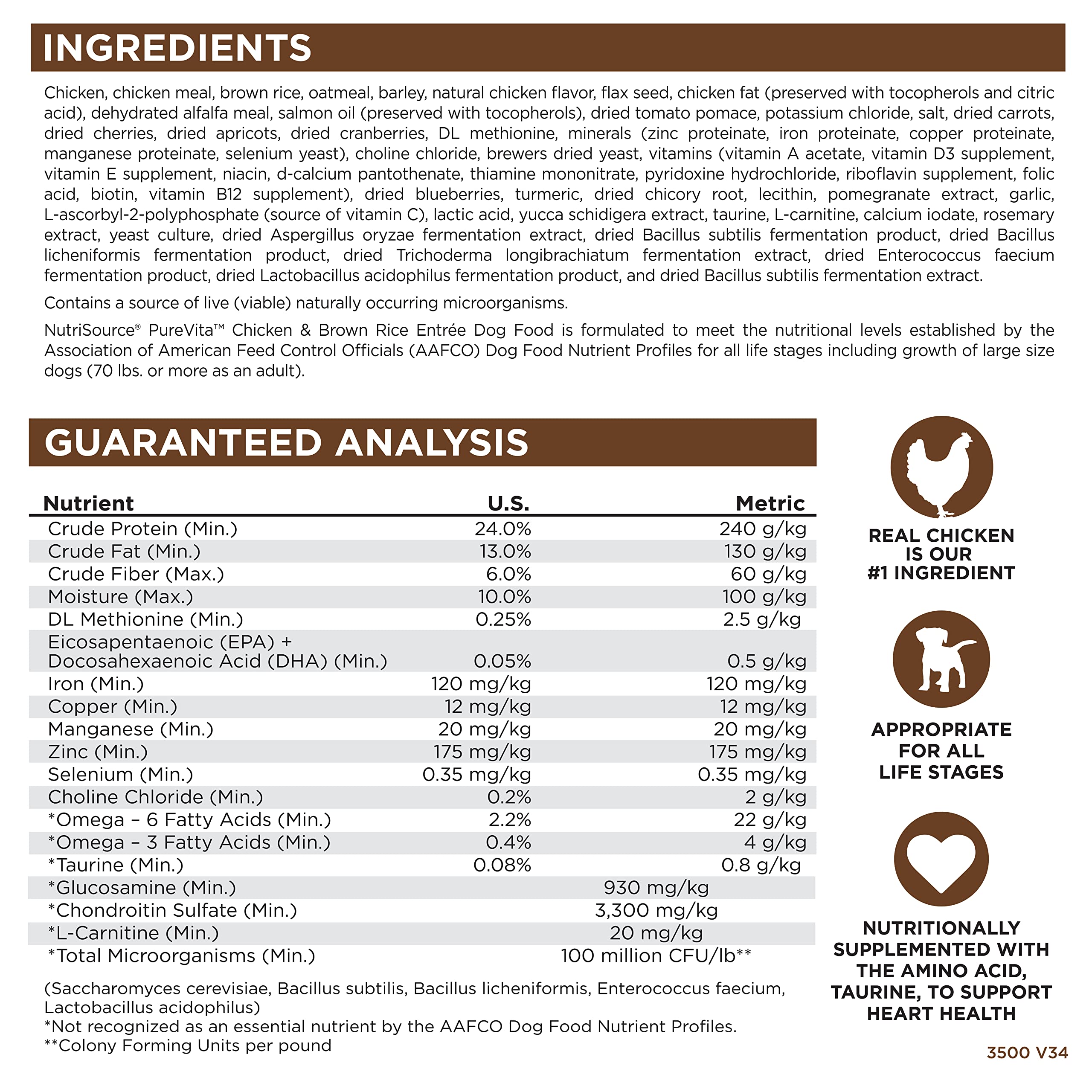 Routine alimentaire stable avec NutriSource Pure Vita.