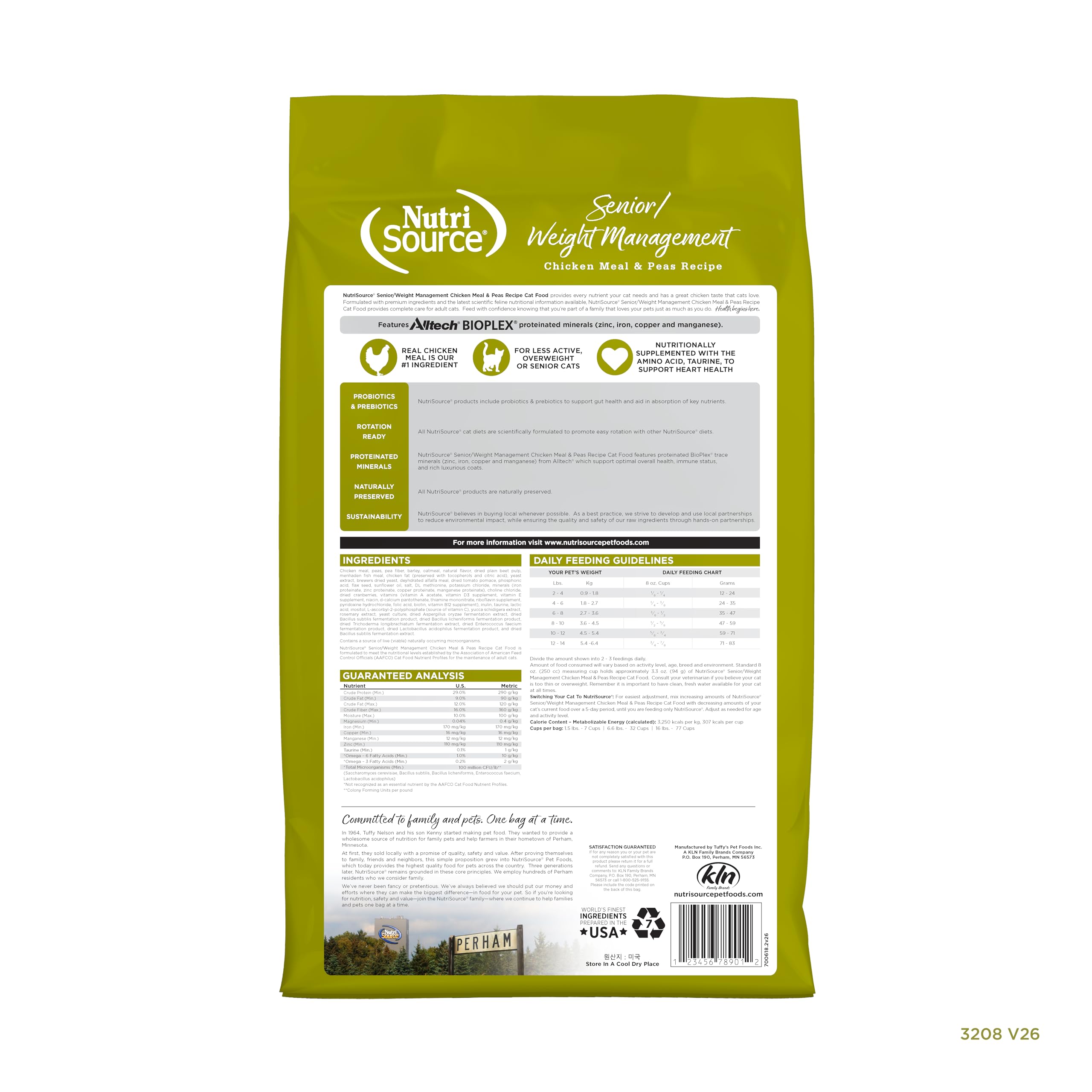 NutriSource Senior Chat – prébiotiques et probiotiques pour digestion et absorption