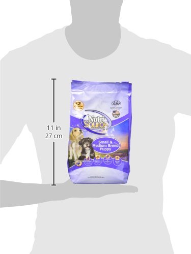 Sac NutriSource Tuffy's 1,5 lb, pratique pour l’alimentation quotidienne des chiots.