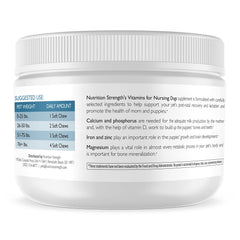 Nutrition Strength – bouchées molles allaitement chien