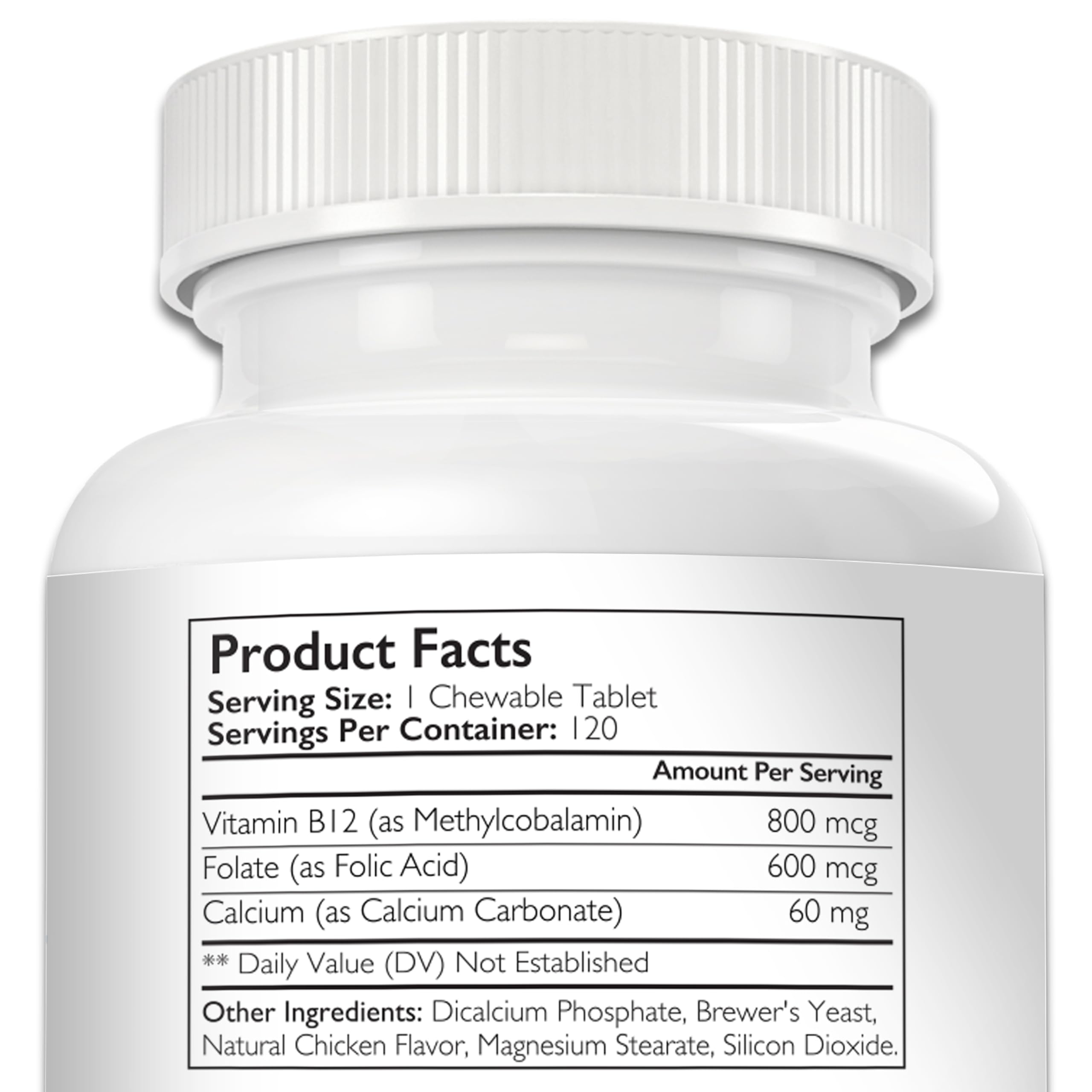 Nutrition Strength calcium et B12 pour chien, soutien des os et du cerveau.