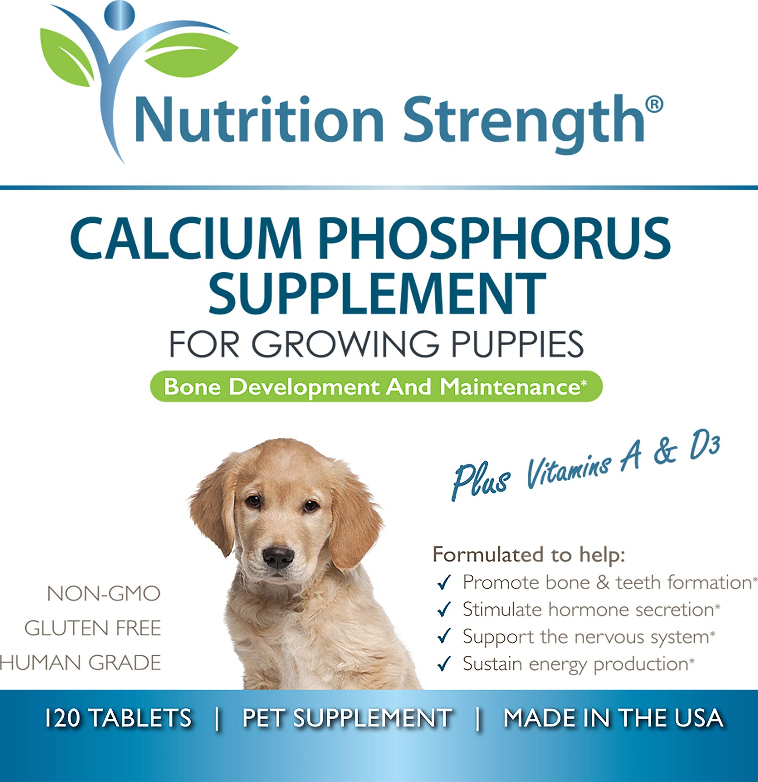 Nutrition Strength Calcium et Phosphore: fabrique-etats-unis garantissant qualité et sécurité