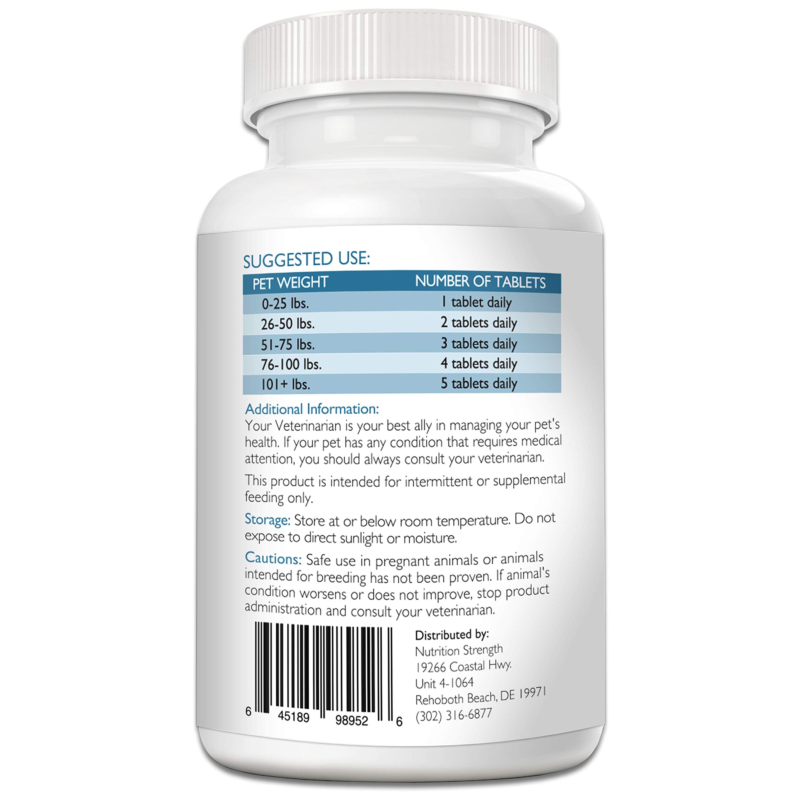 Nutrition Strength CoQ10 pour chiens — gommes à mâcher, énergie quotidienne et bien-être.