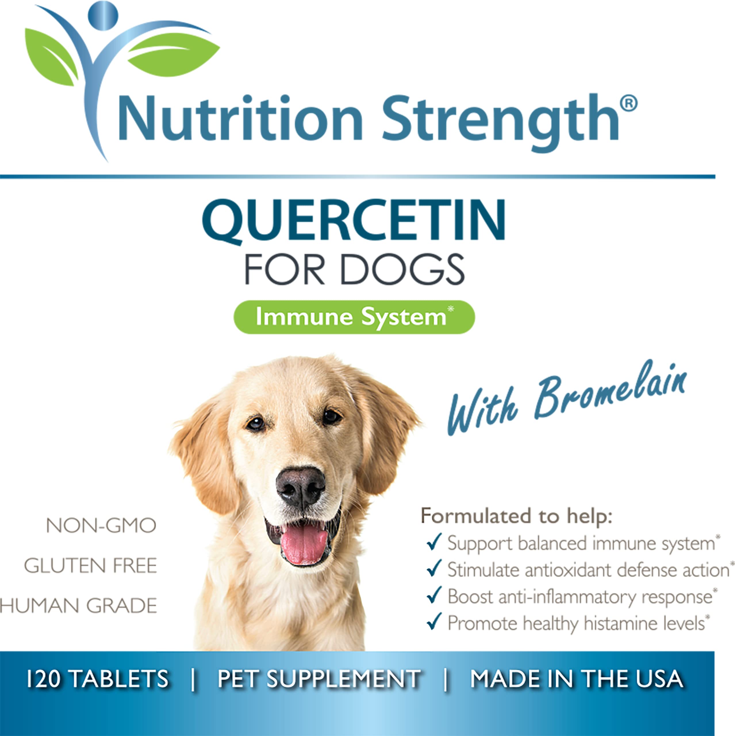 Utilisation de Quercétine pour chiens : adaptée à tous les chiens et routines.