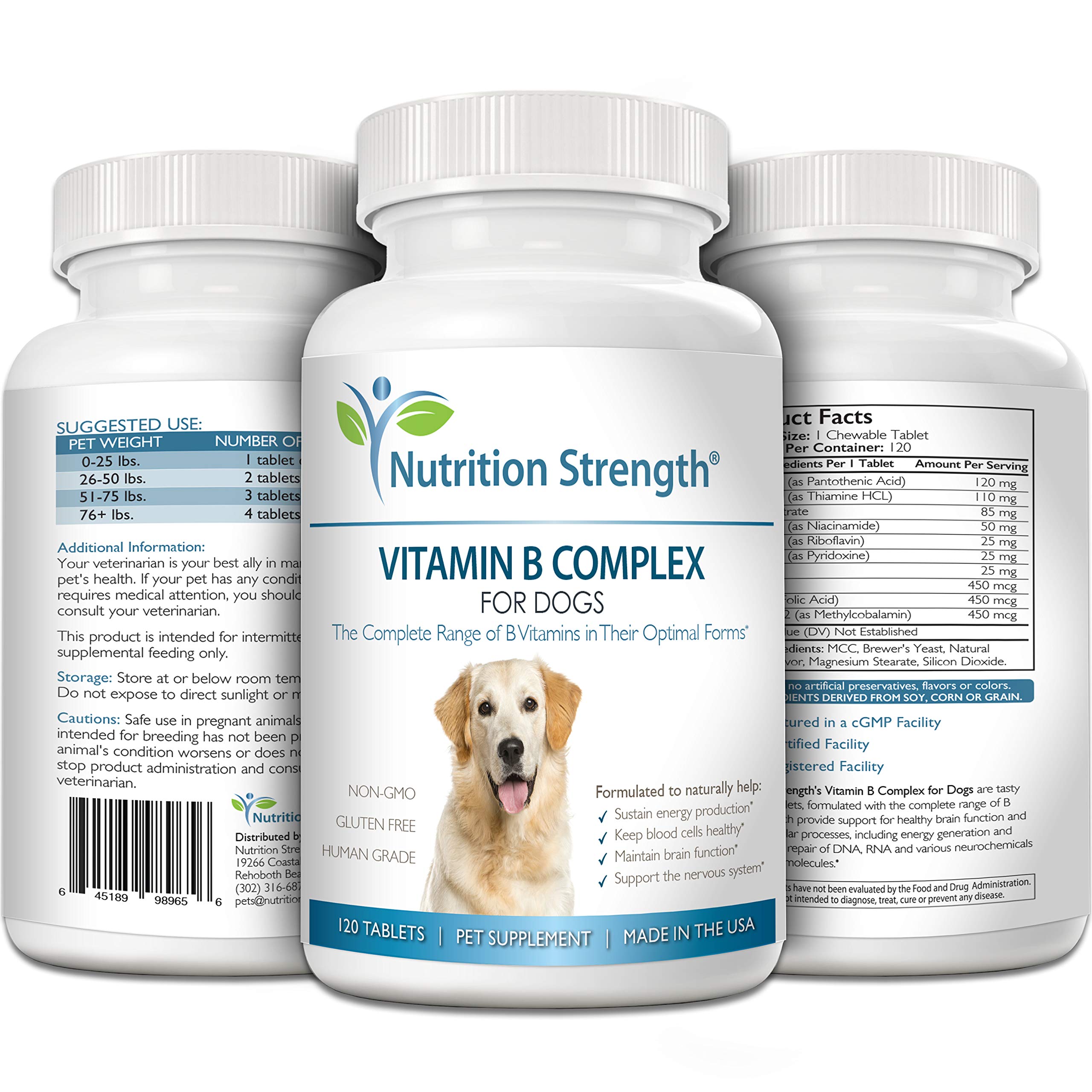 Nutrition Strength B – soutien cardiovasculaire et régulation du glucose chien