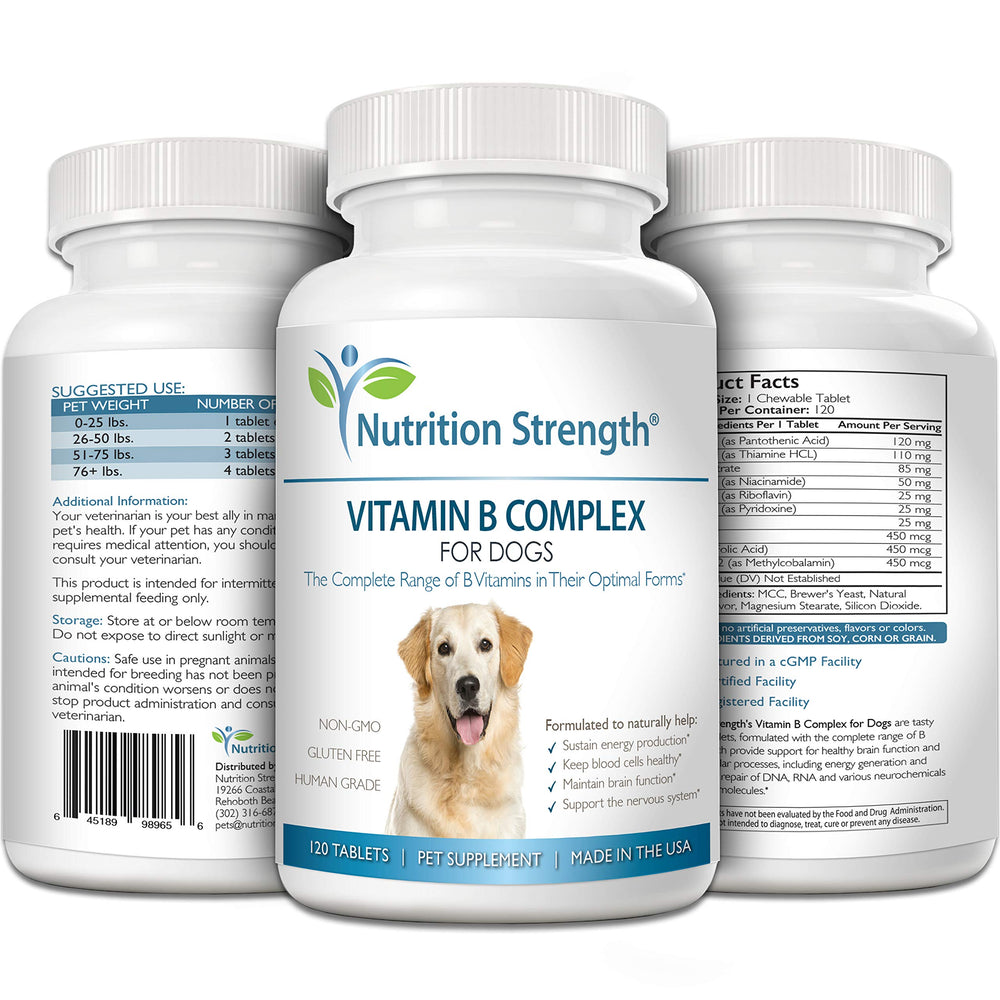 Nutrition Strength B – soutien cardiovasculaire et régulation du glucose chien