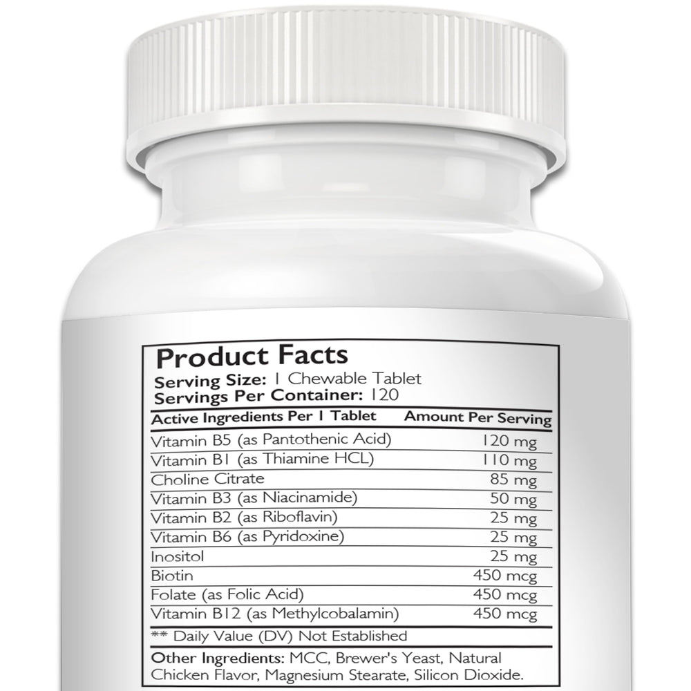 Nutrition Strength B – forme active des vitamines B et énergie cellulaire chien