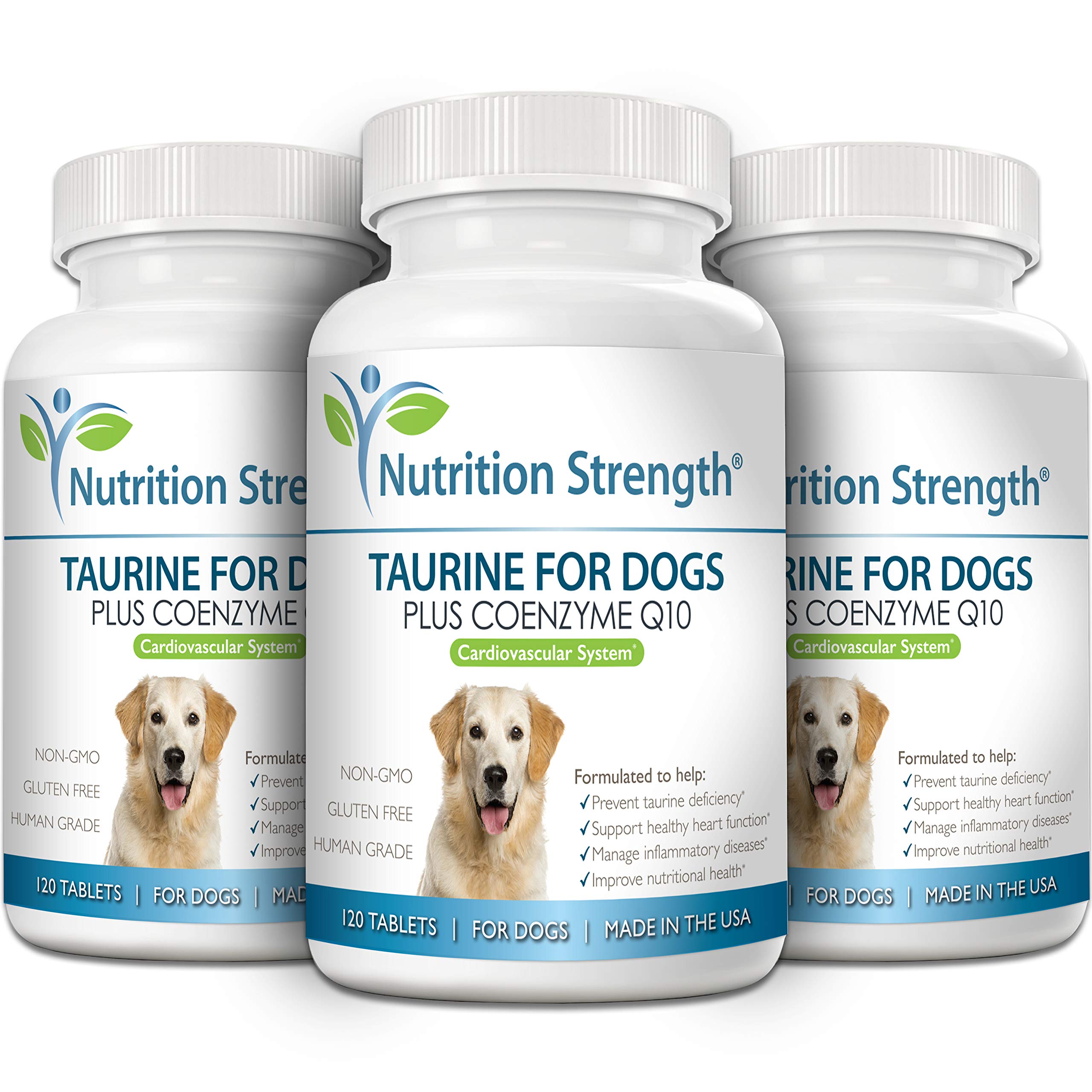 Tablettes Nutrition Strength Taurine tenues en main, dosage pratique