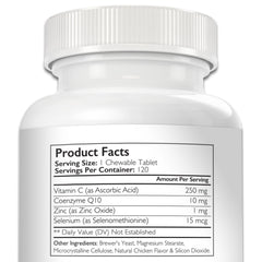 Nutrition Strength vitamine C pour chiens — image illustrant la défense antioxydante chez le chien